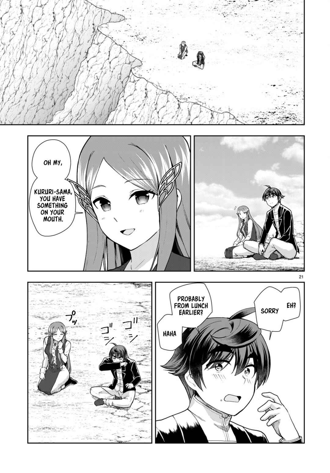 Page 21 Chapter 73 Botsuraku Yotei Nanode, Kajishokunin wo Mezasu