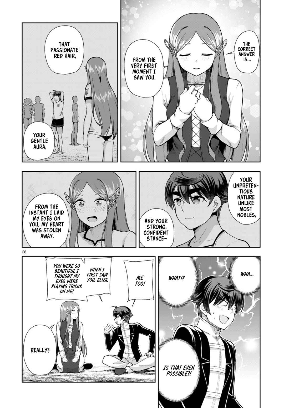Page 26 Chapter 73 Botsuraku Yotei Nanode, Kajishokunin wo Mezasu