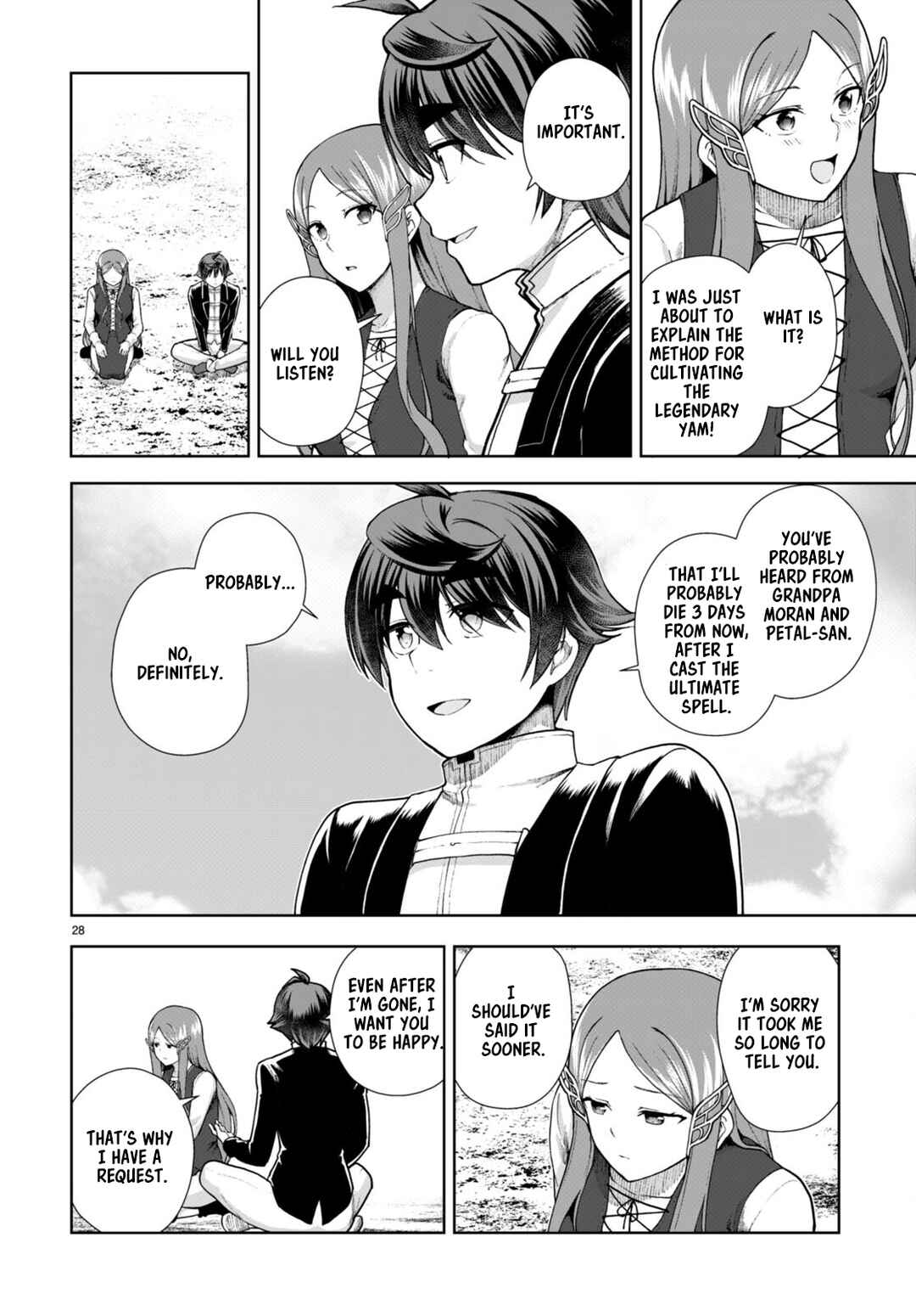 Page 28 Chapter 73 Botsuraku Yotei Nanode, Kajishokunin wo Mezasu