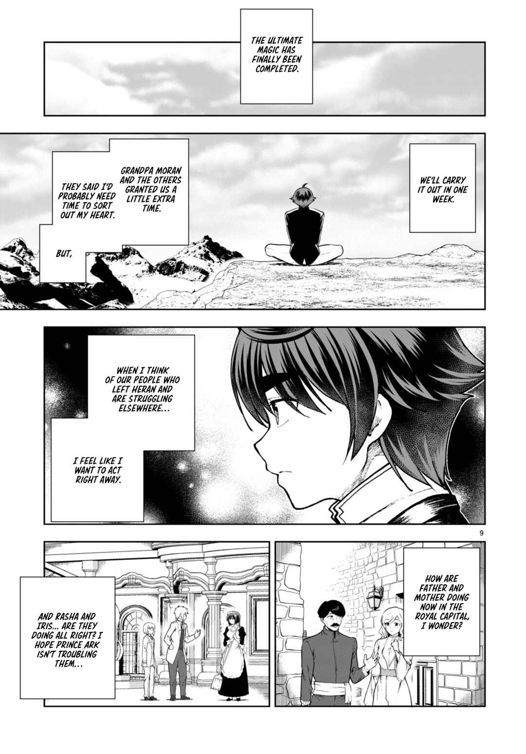 Page 9 Chapter 73 Botsuraku Yotei Nanode, Kajishokunin wo Mezasu