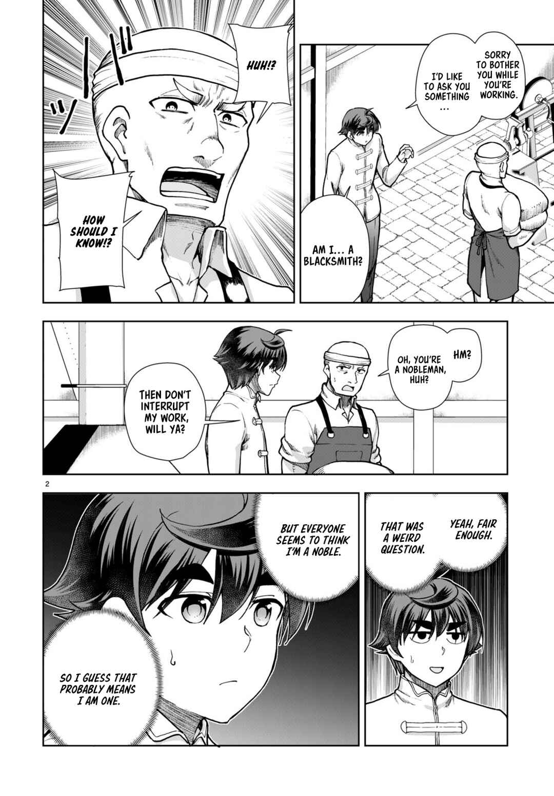 Page 2 Chapter 78 Botsuraku Yotei Nanode, Kajishokunin wo Mezasu