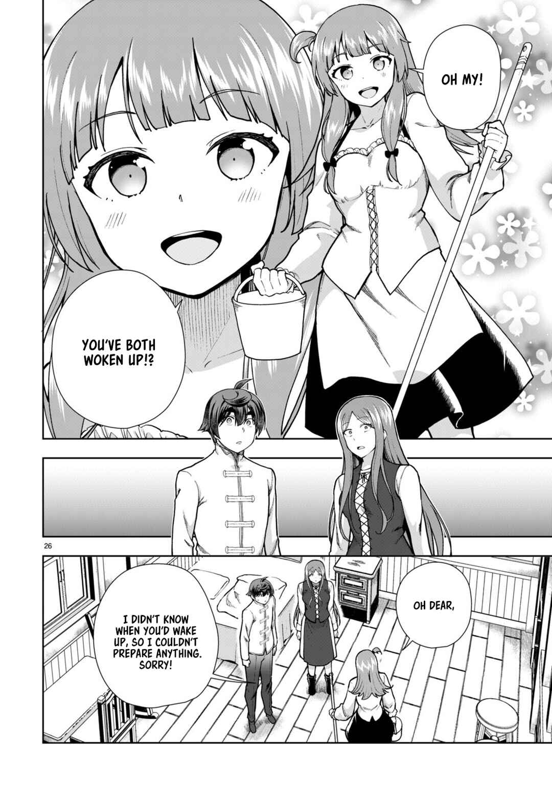 Page 26 Chapter 78 Botsuraku Yotei Nanode, Kajishokunin wo Mezasu