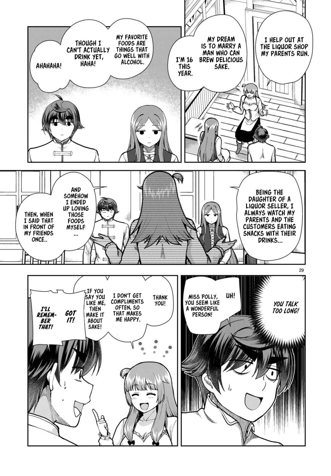 Page 29 Chapter 78 Botsuraku Yotei Nanode, Kajishokunin wo Mezasu