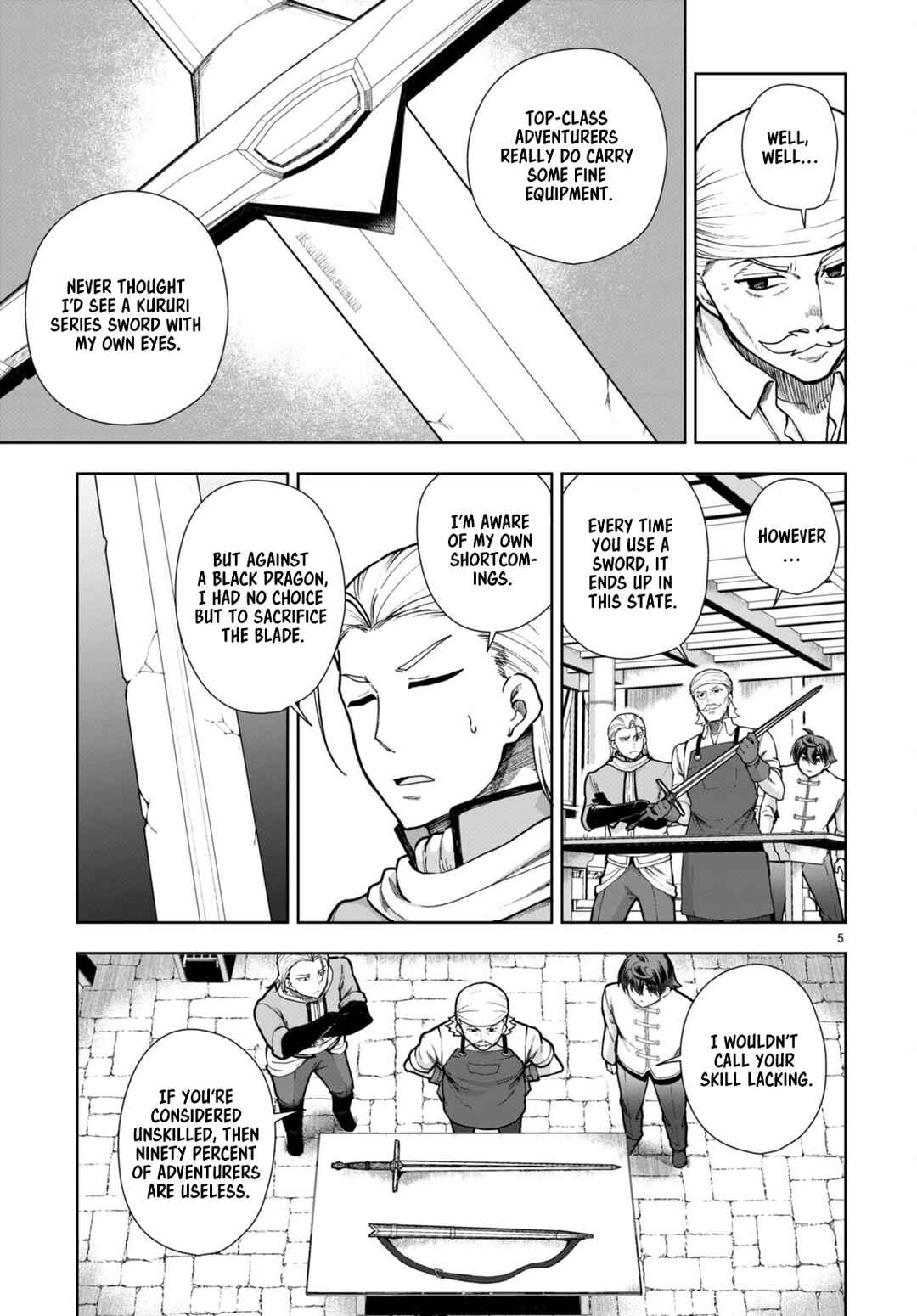 Page 5 Chapter 78 Botsuraku Yotei Nanode, Kajishokunin wo Mezasu
