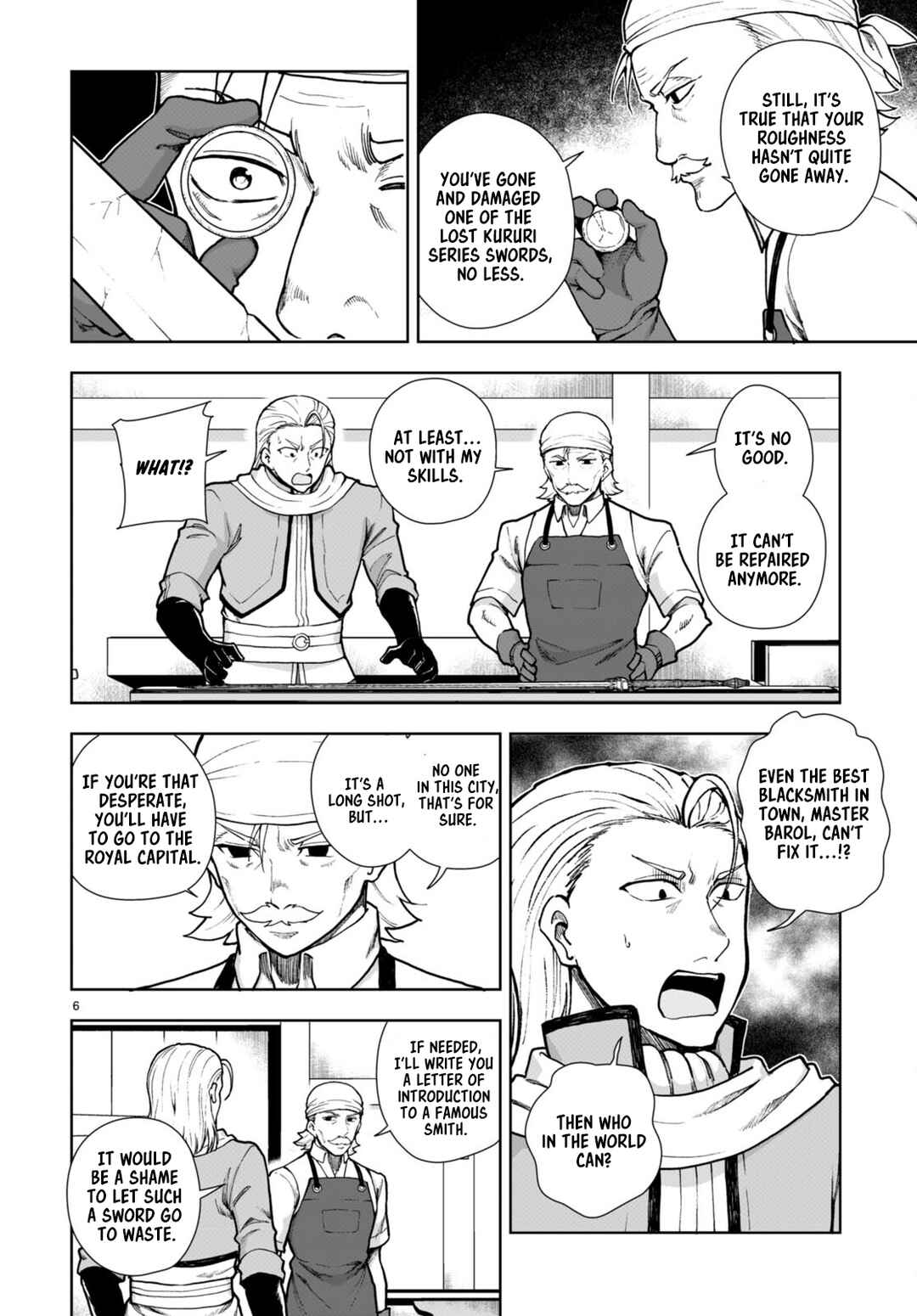 Page 6 Chapter 78 Botsuraku Yotei Nanode, Kajishokunin wo Mezasu