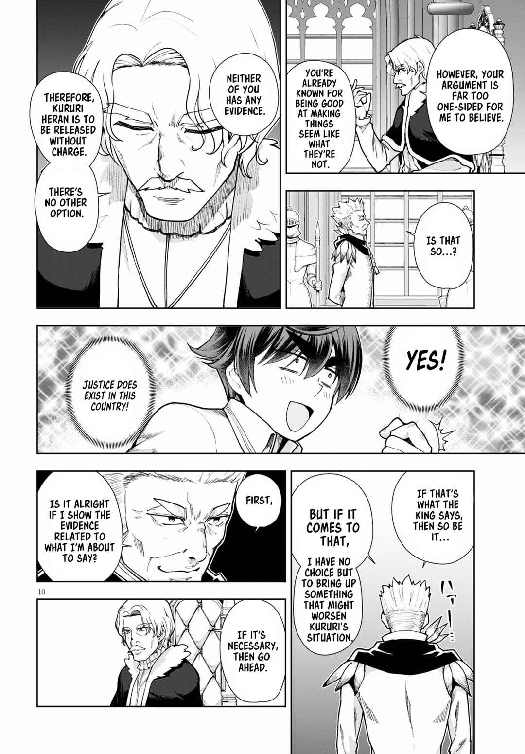 Page 10 Chapter 57 Botsuraku Yotei Nanode, Kajishokunin wo Mezasu
