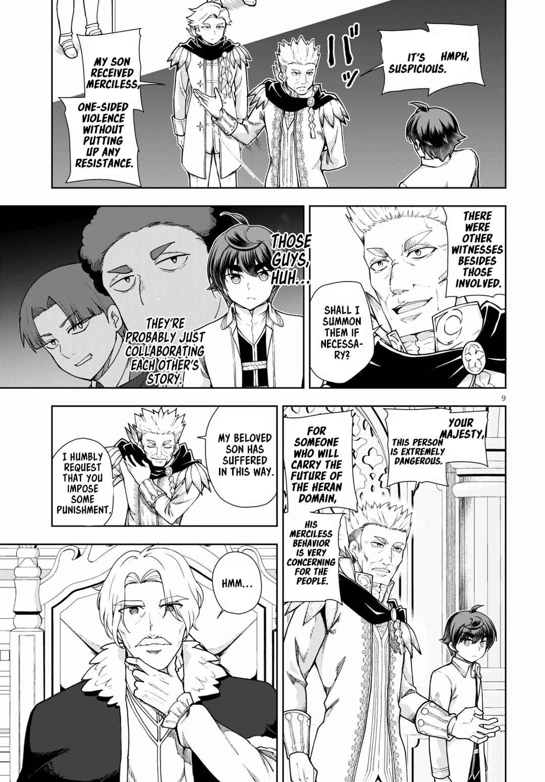 Page 9 Chapter 57 Botsuraku Yotei Nanode, Kajishokunin wo Mezasu