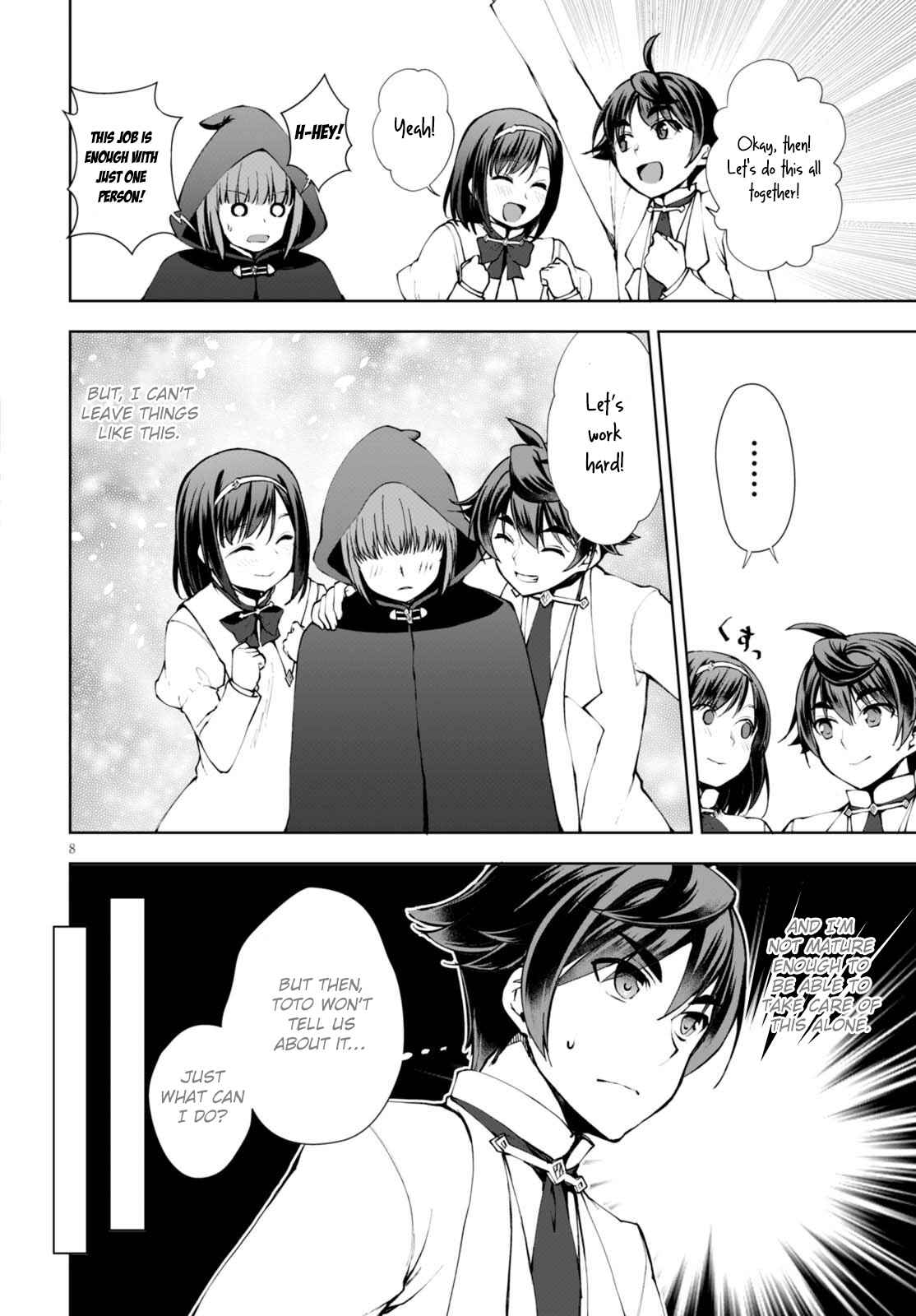 Page 9 Chapter 11 Botsuraku Yotei Nanode, Kajishokunin wo Mezasu