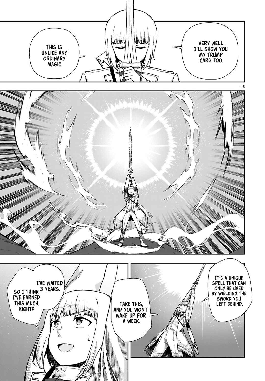 Page 15 Chapter 91 Botsuraku Yotei Nanode, Kajishokunin wo Mezasu