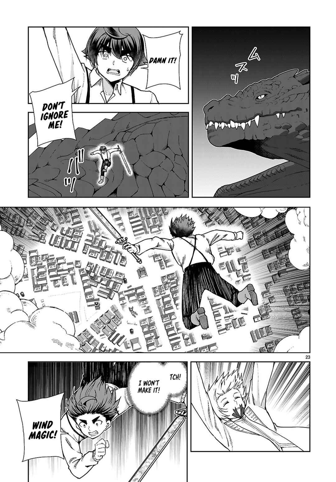 Page 23 Chapter 91 Botsuraku Yotei Nanode, Kajishokunin wo Mezasu