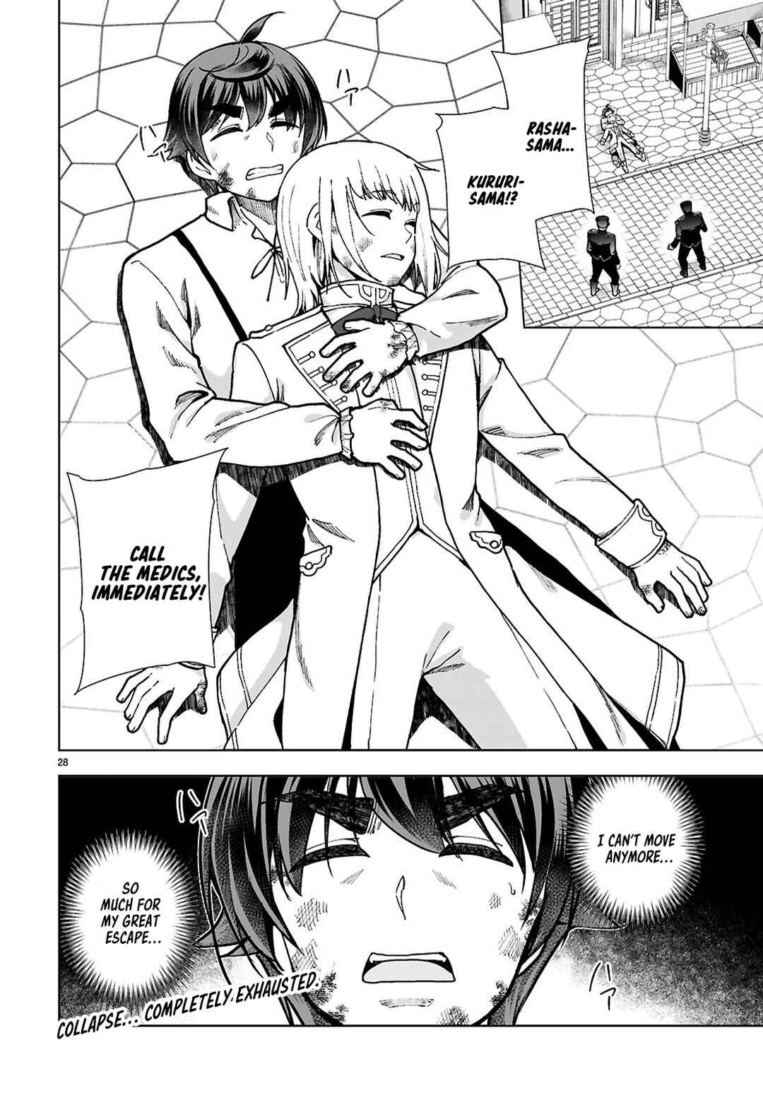 Page 28 Chapter 91 Botsuraku Yotei Nanode, Kajishokunin wo Mezasu