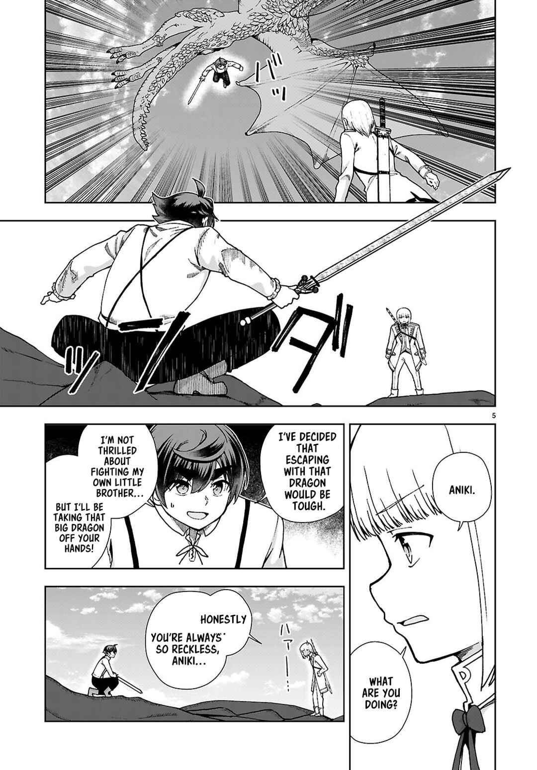 Page 5 Chapter 91 Botsuraku Yotei Nanode, Kajishokunin wo Mezasu