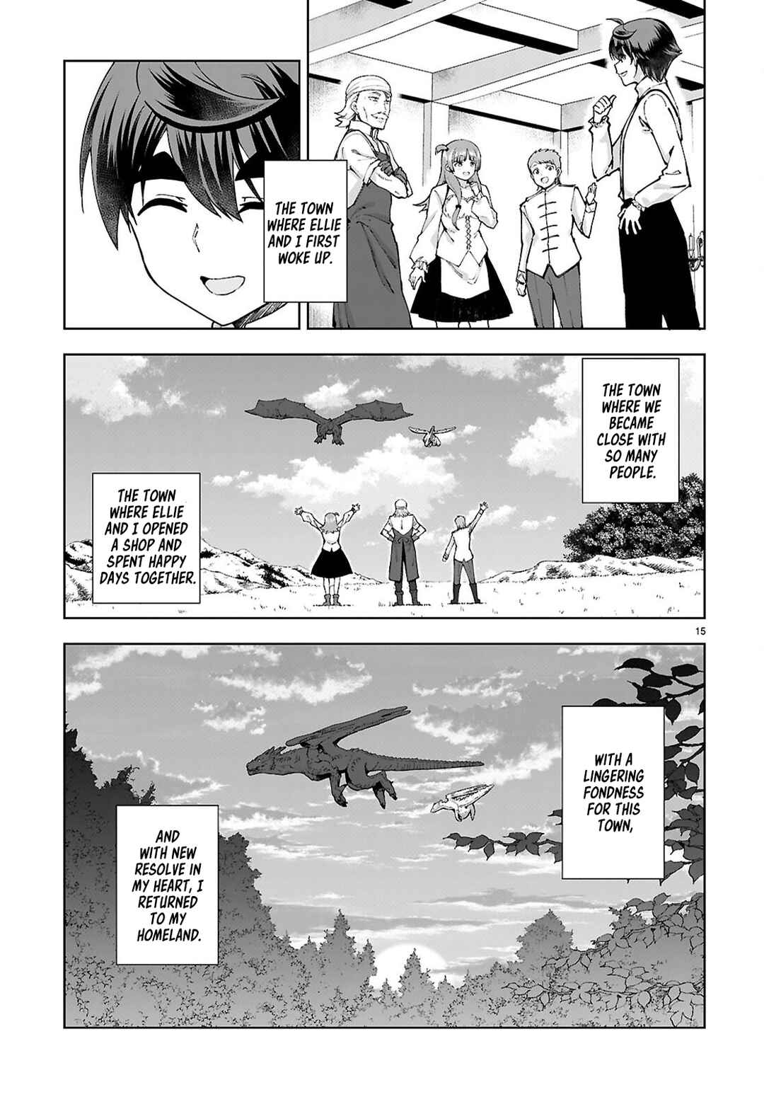 Page 15 Chapter 96 Botsuraku Yotei Nanode, Kajishokunin wo Mezasu