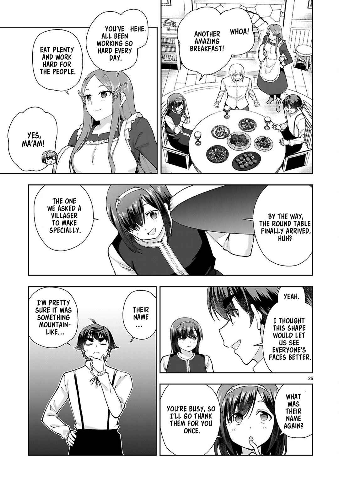 Page 25 Chapter 96 Botsuraku Yotei Nanode, Kajishokunin wo Mezasu