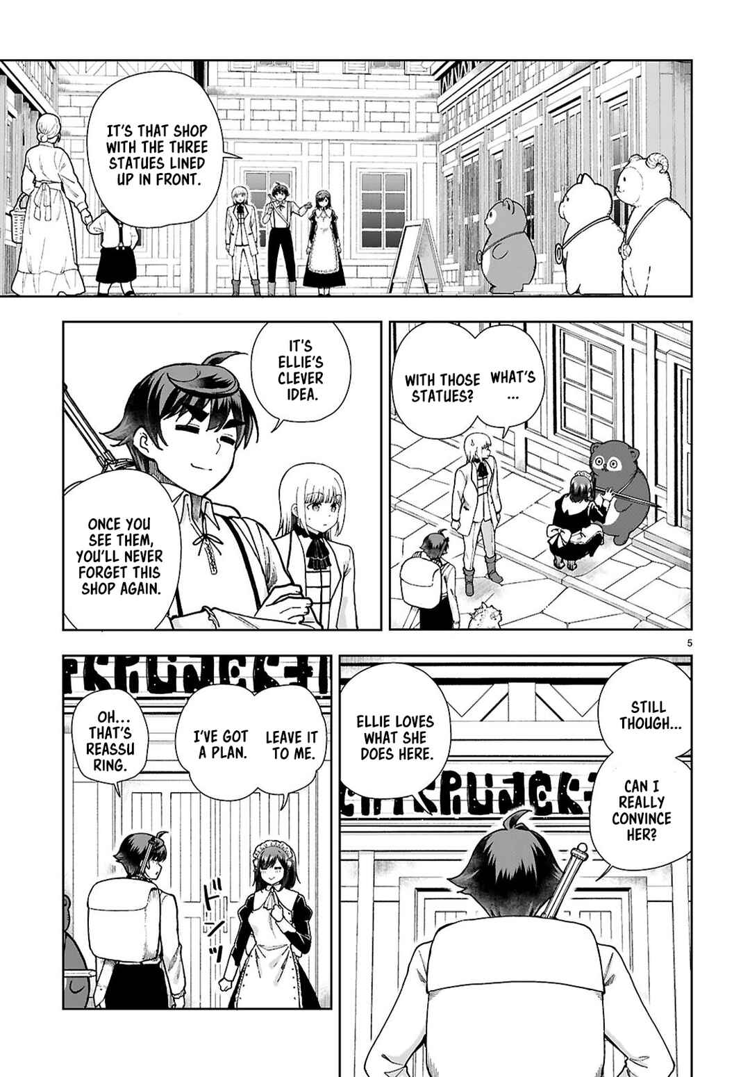 Page 5 Chapter 96 Botsuraku Yotei Nanode, Kajishokunin wo Mezasu