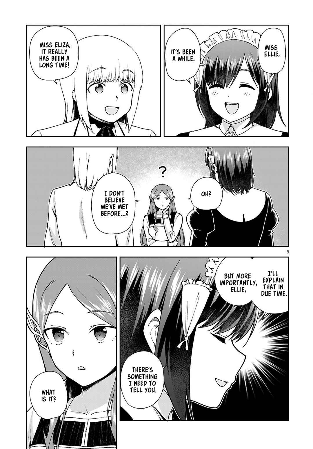 Page 9 Chapter 96 Botsuraku Yotei Nanode, Kajishokunin wo Mezasu