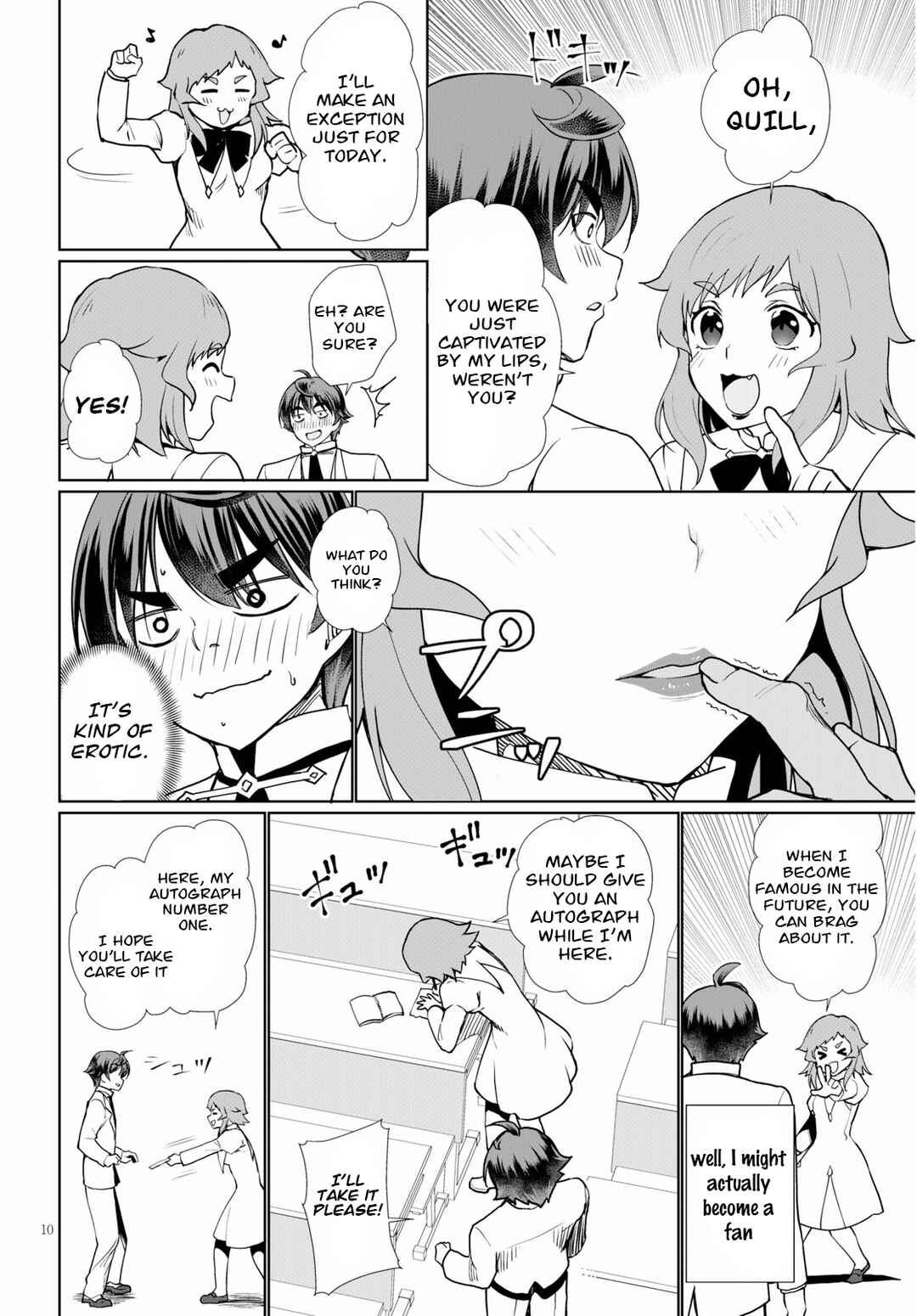 Page 10 Chapter 35 Botsuraku Yotei Nanode, Kajishokunin wo Mezasu