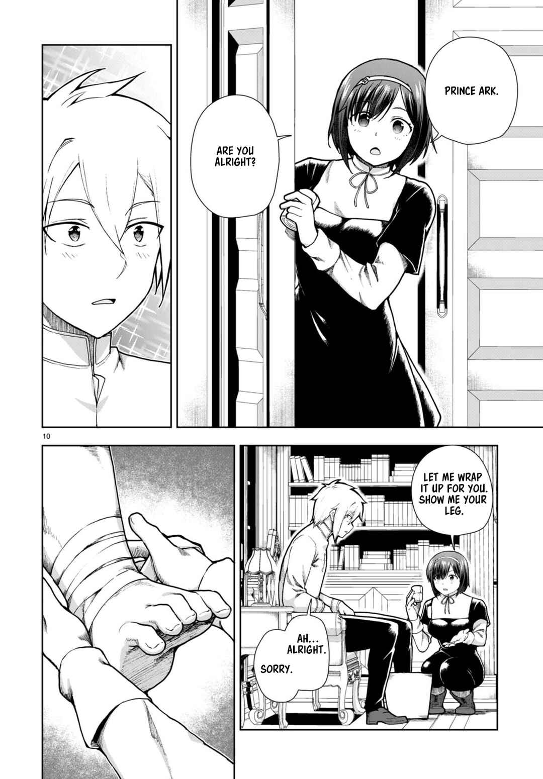 Page 12 Chapter 77 Botsuraku Yotei Nanode, Kajishokunin wo Mezasu