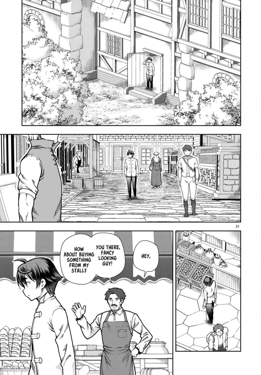 Page 23 Chapter 77 Botsuraku Yotei Nanode, Kajishokunin wo Mezasu