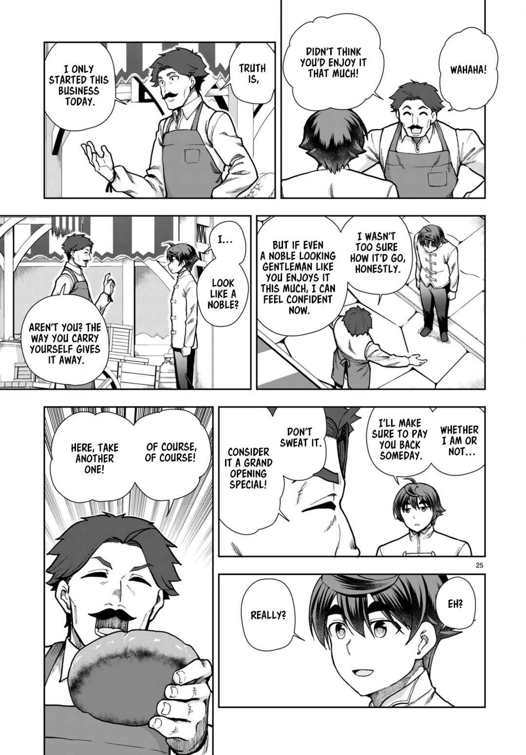 Page 27 Chapter 77 Botsuraku Yotei Nanode, Kajishokunin wo Mezasu