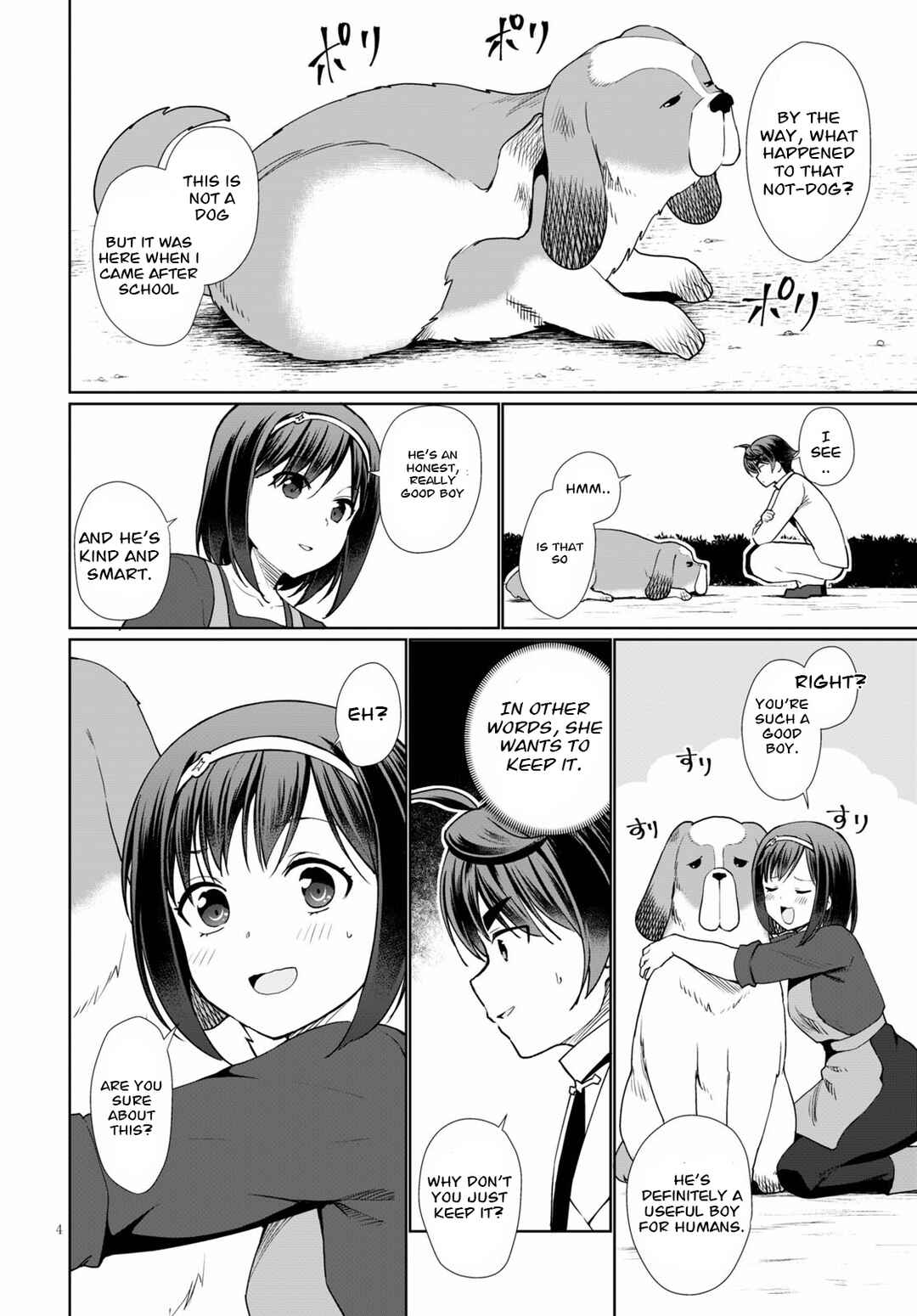 Page 4 Chapter 37 Botsuraku Yotei Nanode, Kajishokunin wo Mezasu
