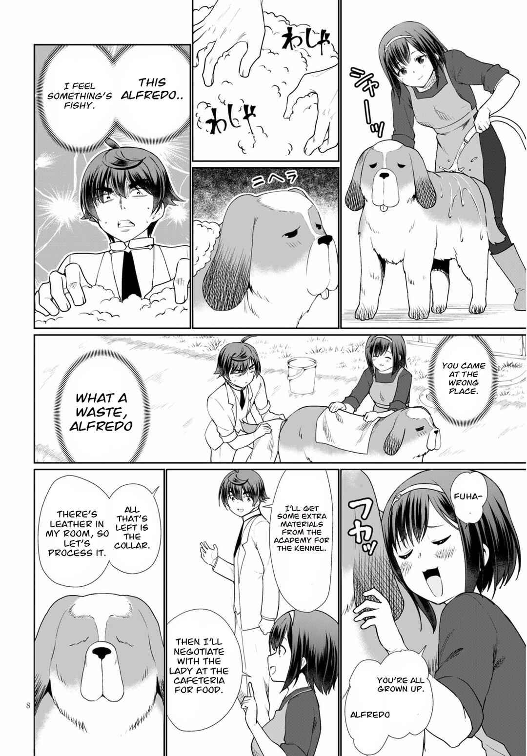 Page 8 Chapter 37 Botsuraku Yotei Nanode, Kajishokunin wo Mezasu