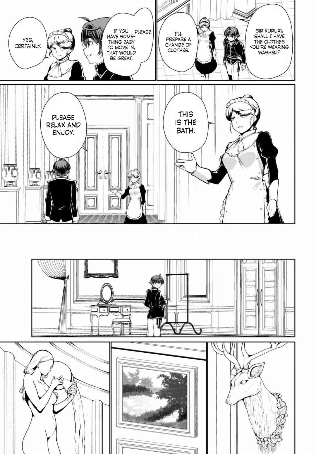 Page 11 Chapter 50 Botsuraku Yotei Nanode, Kajishokunin wo Mezasu