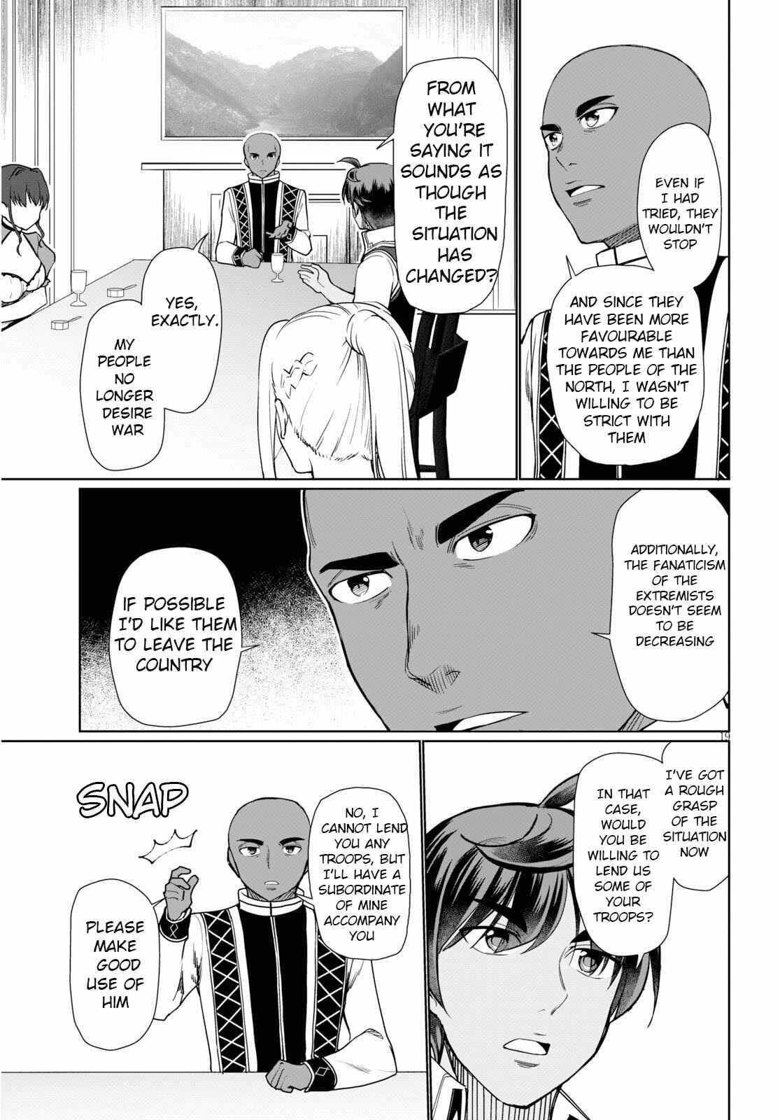 Page 19 Chapter 29 Botsuraku Yotei Nanode, Kajishokunin wo Mezasu
