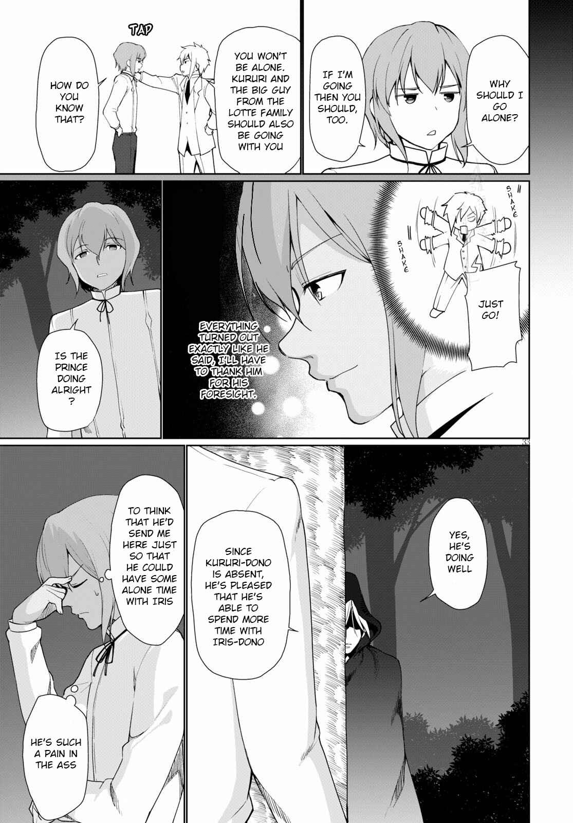 Page 33 Chapter 29 Botsuraku Yotei Nanode, Kajishokunin wo Mezasu