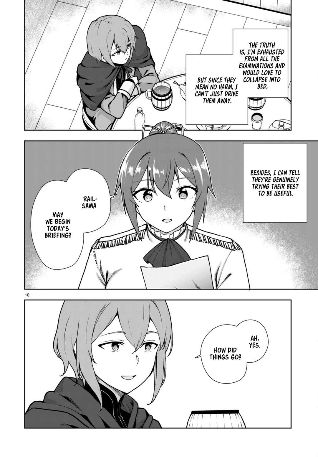Page 10 Chapter 82 Botsuraku Yotei Nanode, Kajishokunin wo Mezasu