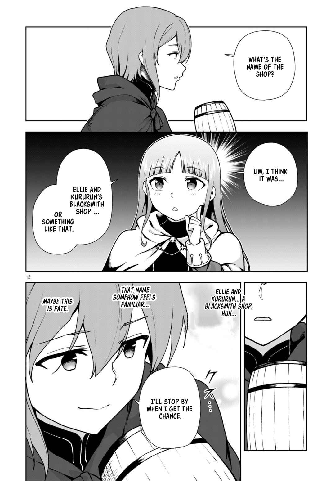 Page 12 Chapter 82 Botsuraku Yotei Nanode, Kajishokunin wo Mezasu