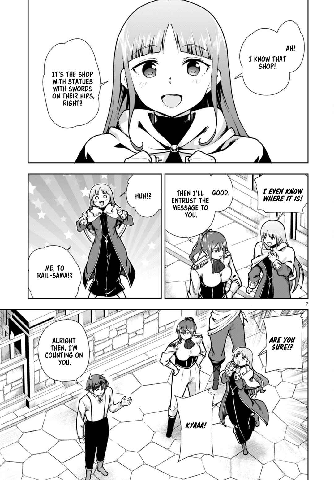 Page 7 Chapter 82 Botsuraku Yotei Nanode, Kajishokunin wo Mezasu