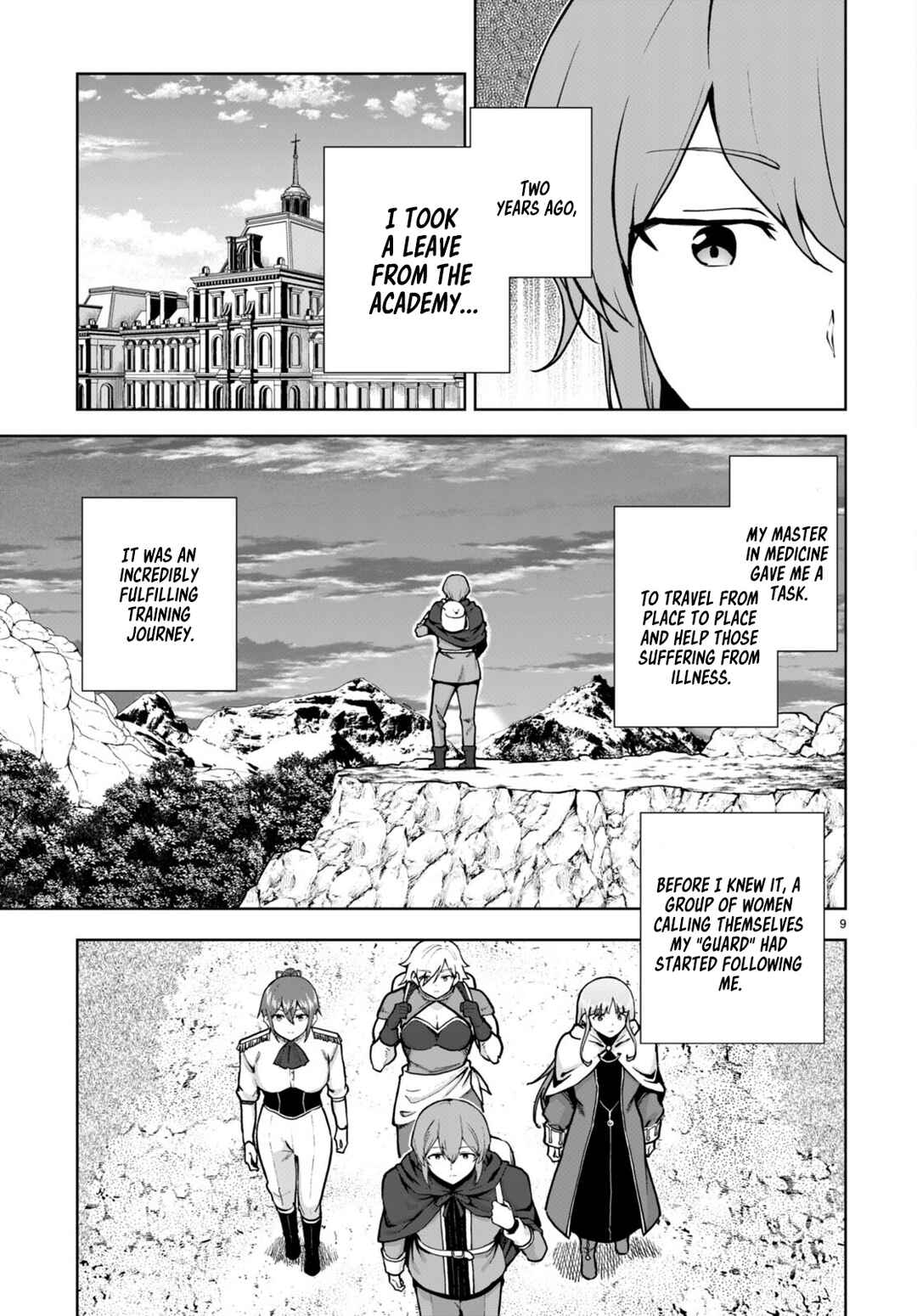 Page 9 Chapter 82 Botsuraku Yotei Nanode, Kajishokunin wo Mezasu