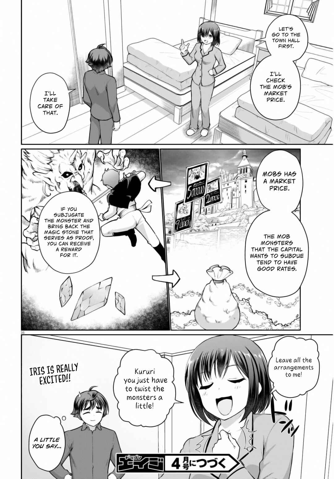 Page 19 Chapter 47 Botsuraku Yotei Nanode, Kajishokunin wo Mezasu
