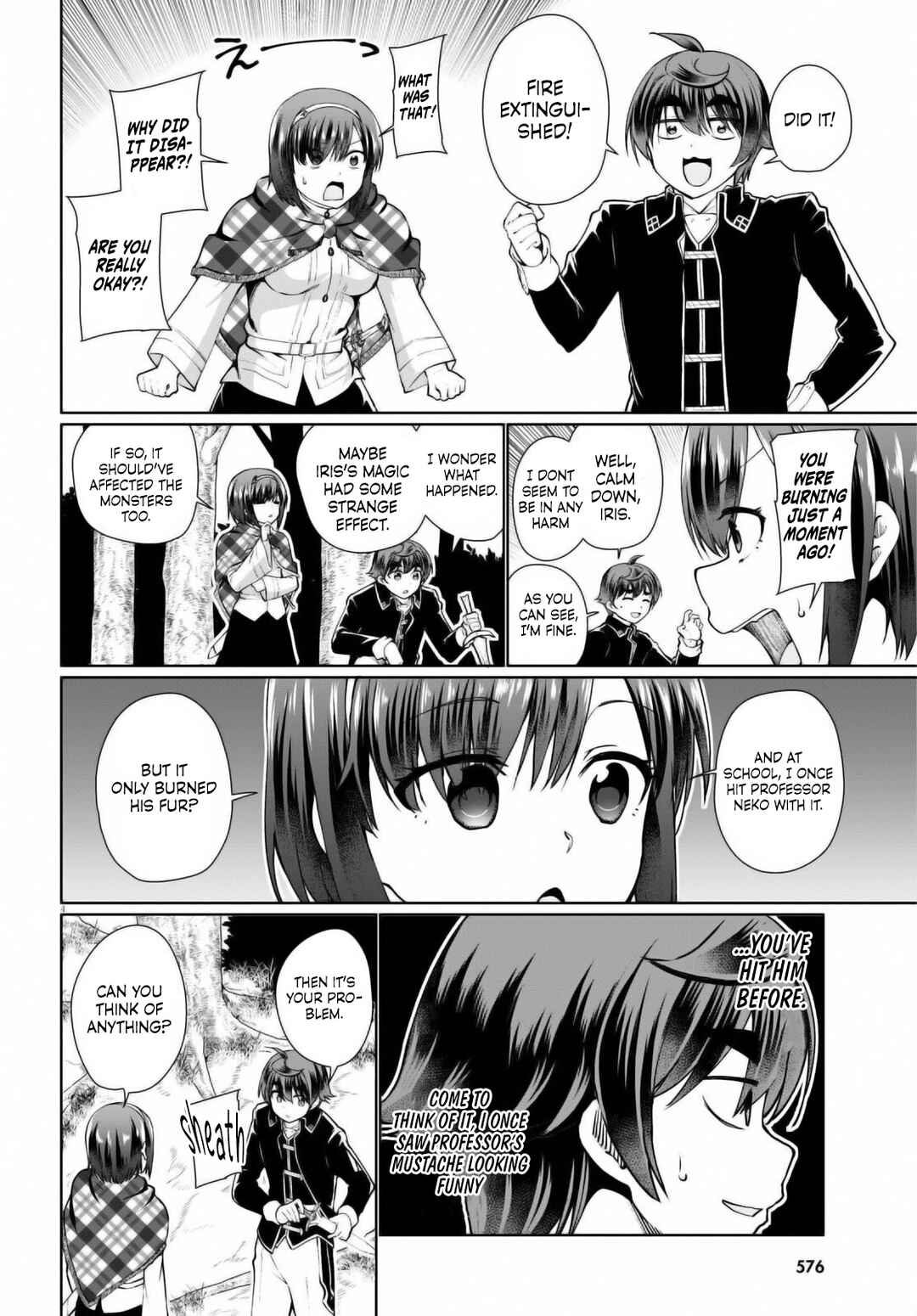 Page 4 Chapter 49 Botsuraku Yotei Nanode, Kajishokunin wo Mezasu