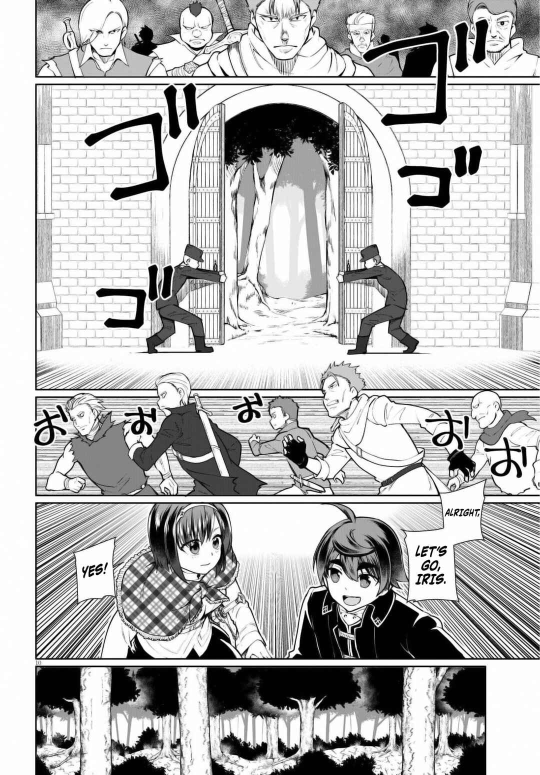 Page 10 Chapter 48 Botsuraku Yotei Nanode, Kajishokunin wo Mezasu