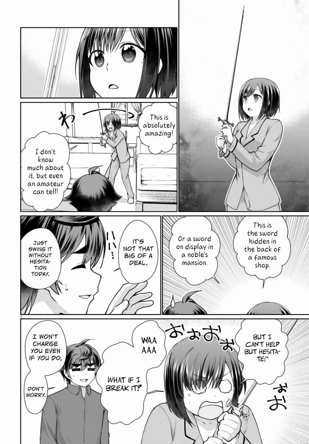 Page 2 Chapter 48 Botsuraku Yotei Nanode, Kajishokunin wo Mezasu
