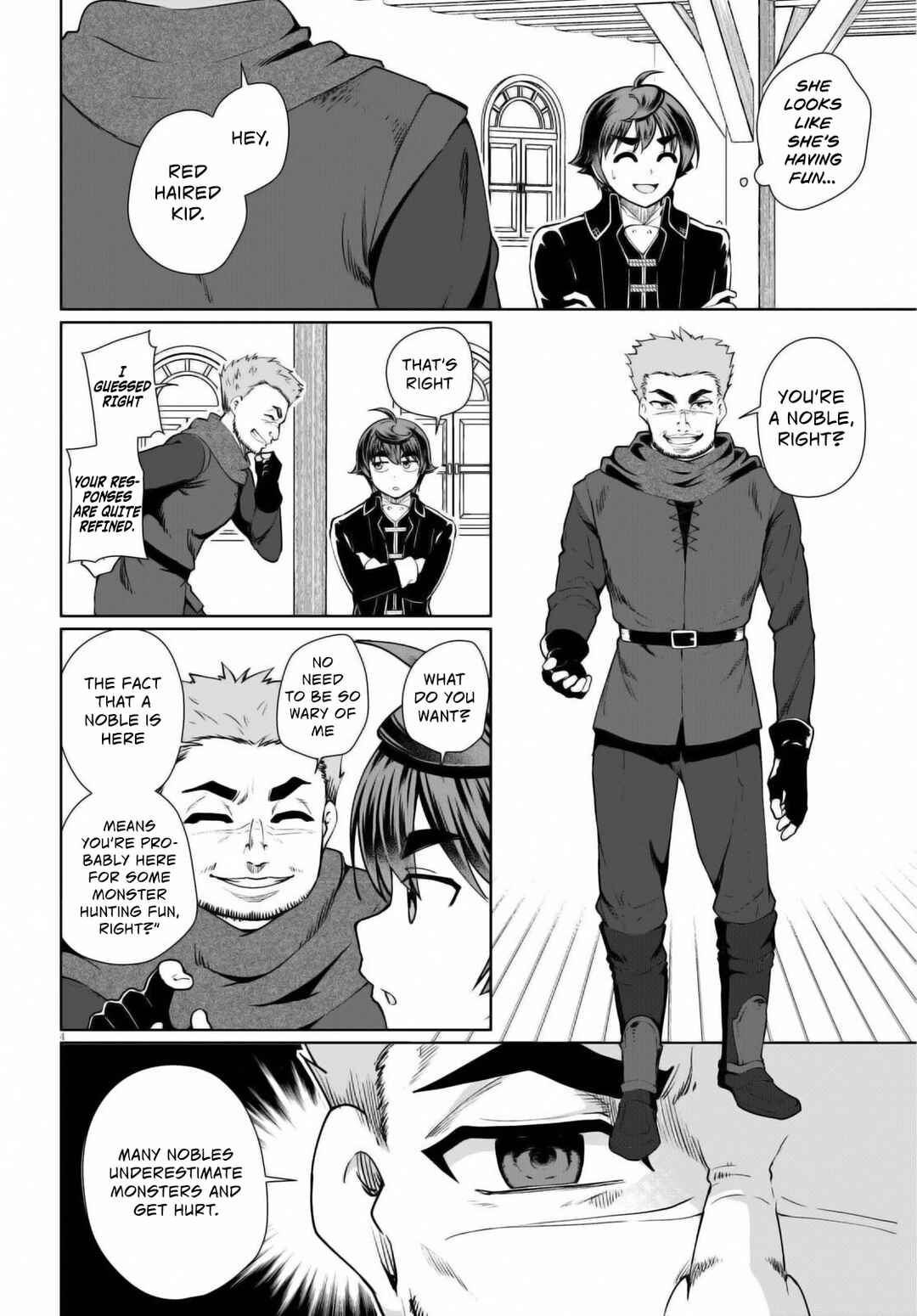 Page 4 Chapter 48 Botsuraku Yotei Nanode, Kajishokunin wo Mezasu