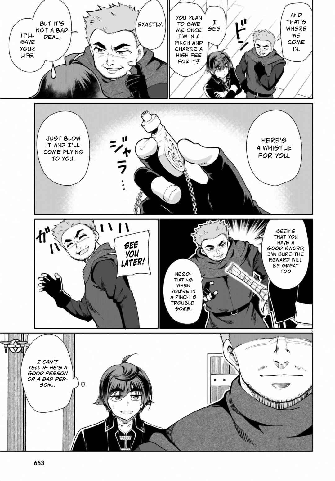 Page 5 Chapter 48 Botsuraku Yotei Nanode, Kajishokunin wo Mezasu