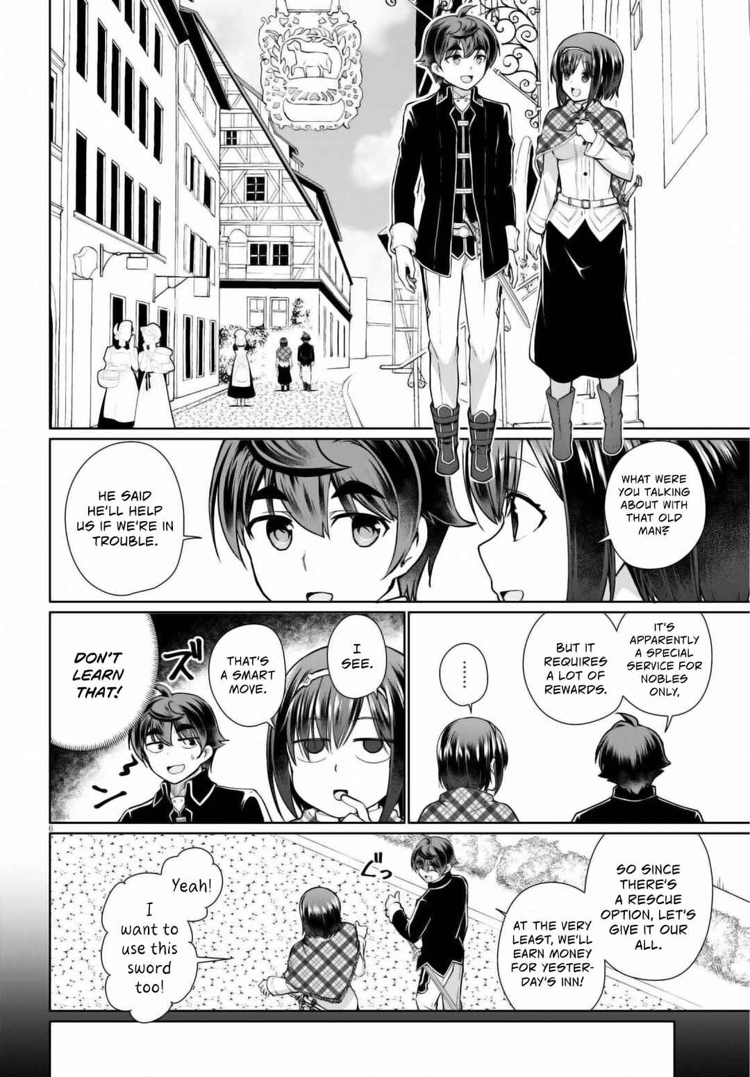 Page 6 Chapter 48 Botsuraku Yotei Nanode, Kajishokunin wo Mezasu