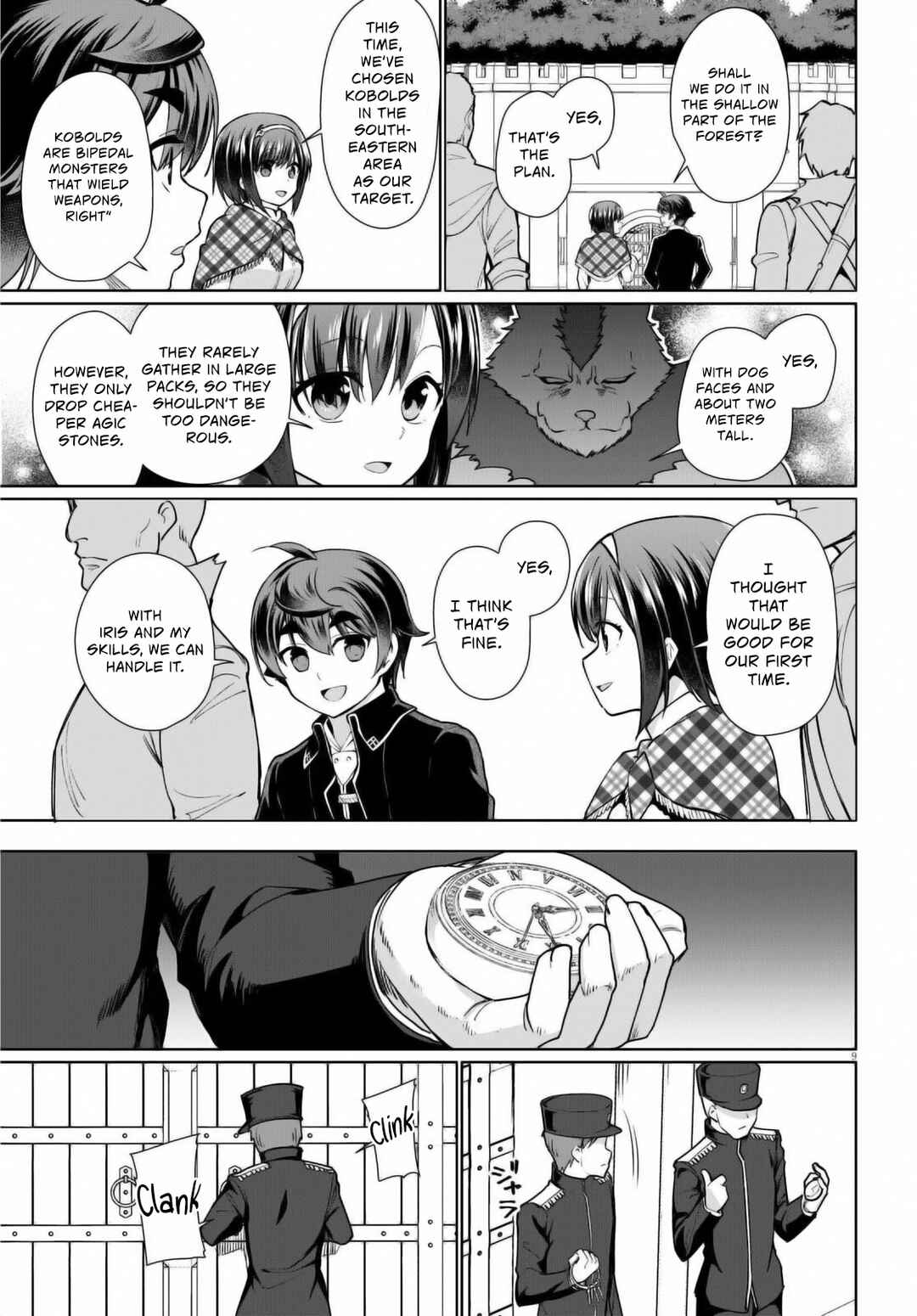 Page 9 Chapter 48 Botsuraku Yotei Nanode, Kajishokunin wo Mezasu