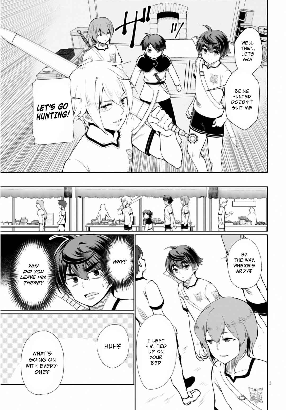 Page 4 Chapter 41 Botsuraku Yotei Nanode, Kajishokunin wo Mezasu