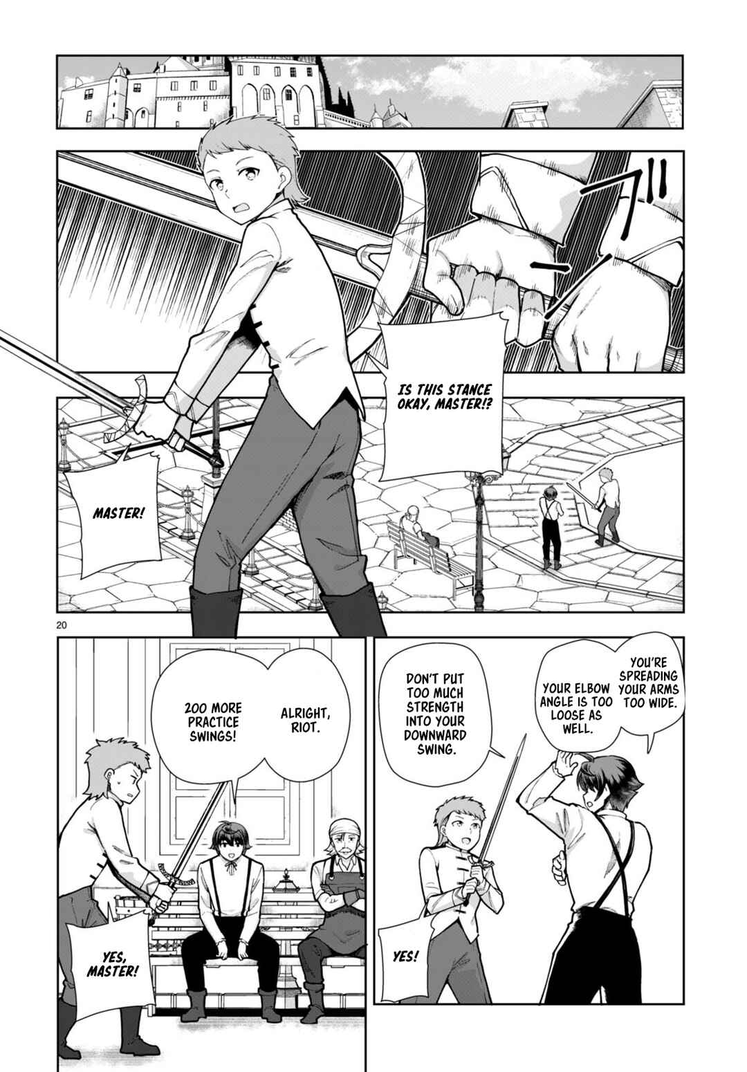 Page 20 Chapter 81 Botsuraku Yotei Nanode, Kajishokunin wo Mezasu