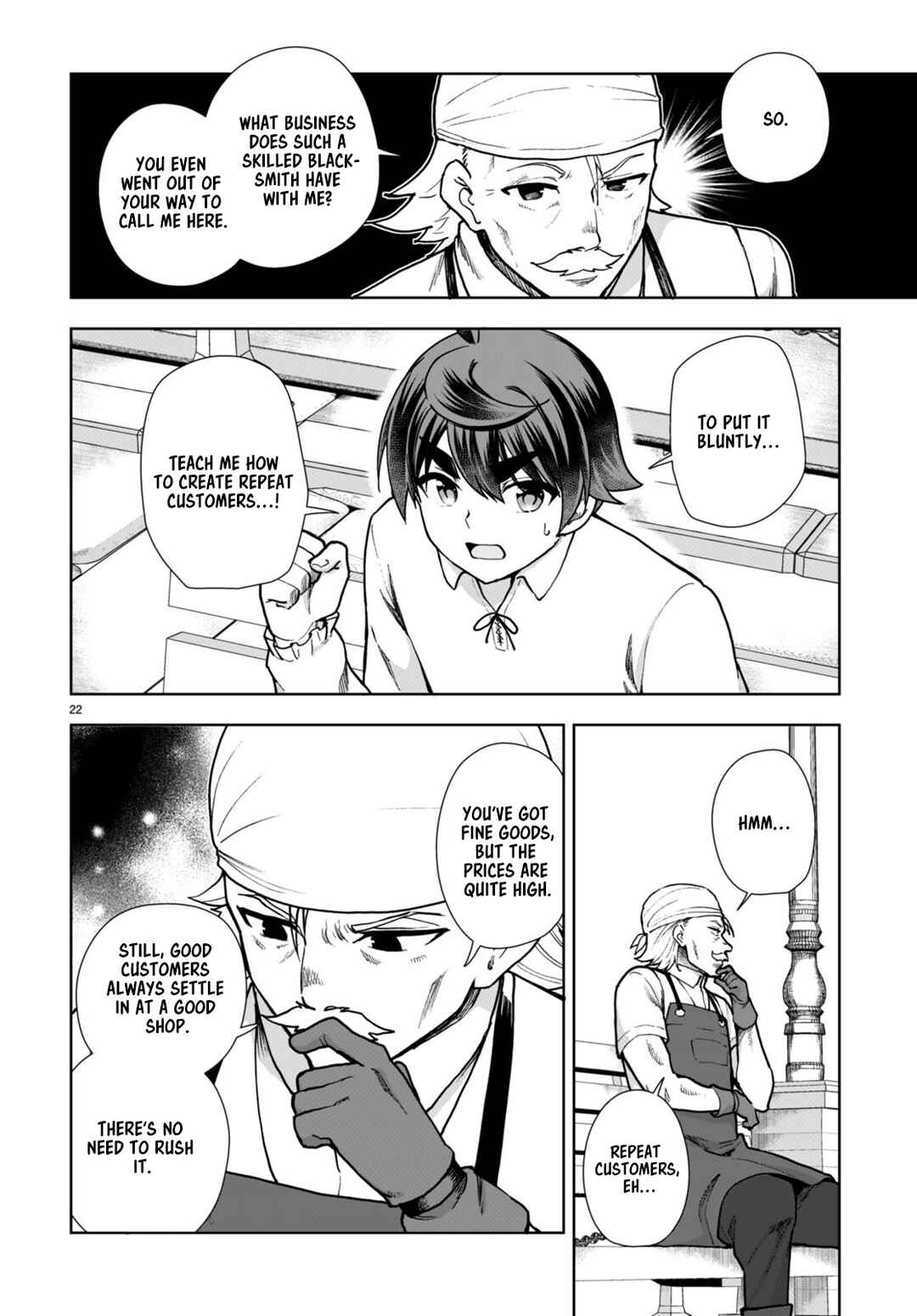 Page 22 Chapter 81 Botsuraku Yotei Nanode, Kajishokunin wo Mezasu
