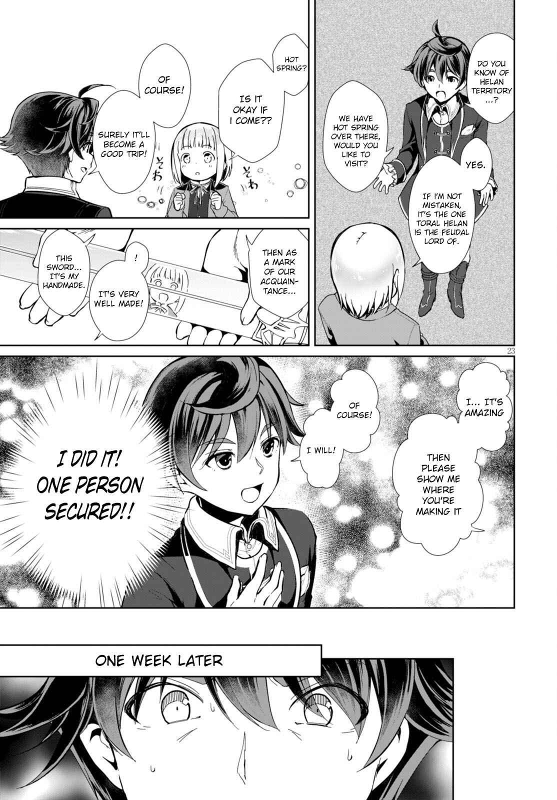 Page 26 Chapter 1 Botsuraku Yotei Nanode, Kajishokunin wo Mezasu