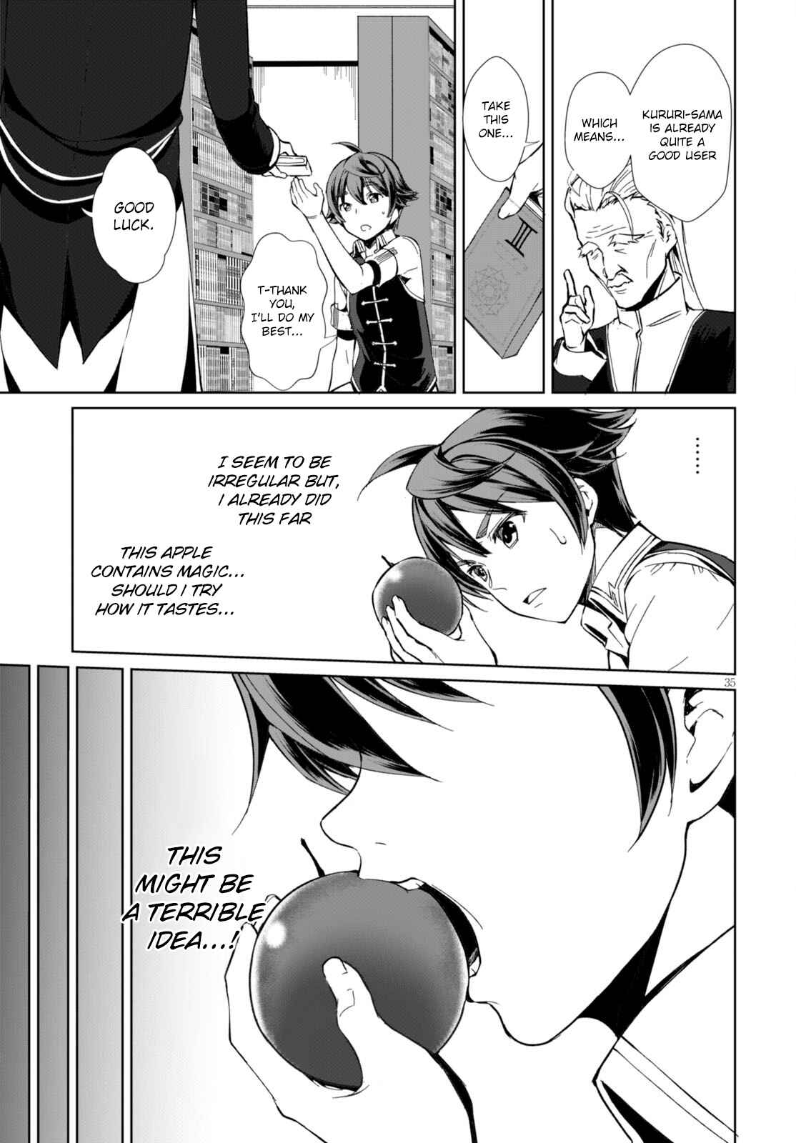 Page 37 Chapter 1 Botsuraku Yotei Nanode, Kajishokunin wo Mezasu