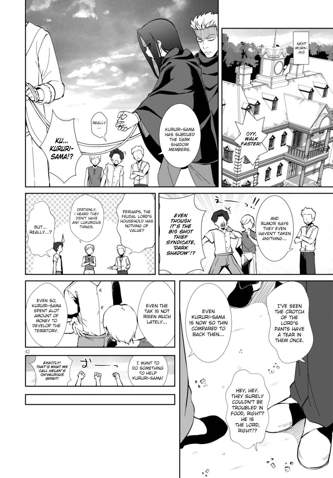Page 43 Chapter 1 Botsuraku Yotei Nanode, Kajishokunin wo Mezasu