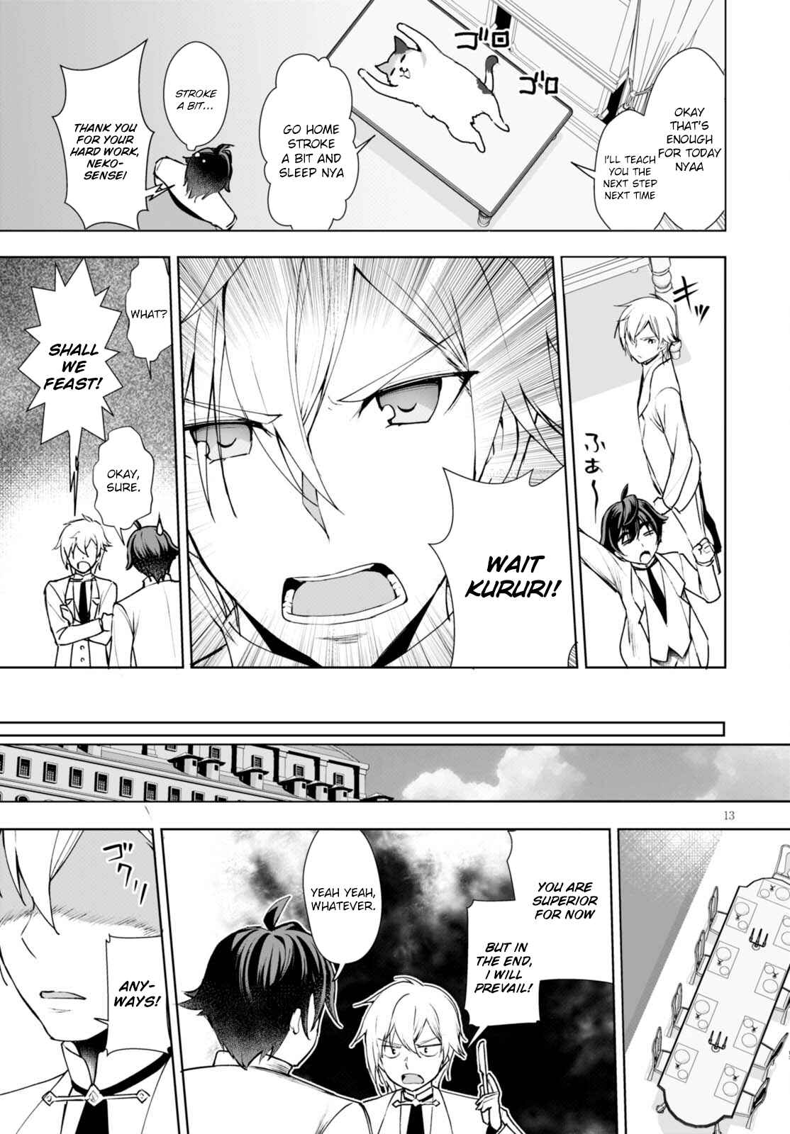 Page 14 Chapter 8 Botsuraku Yotei Nanode, Kajishokunin wo Mezasu