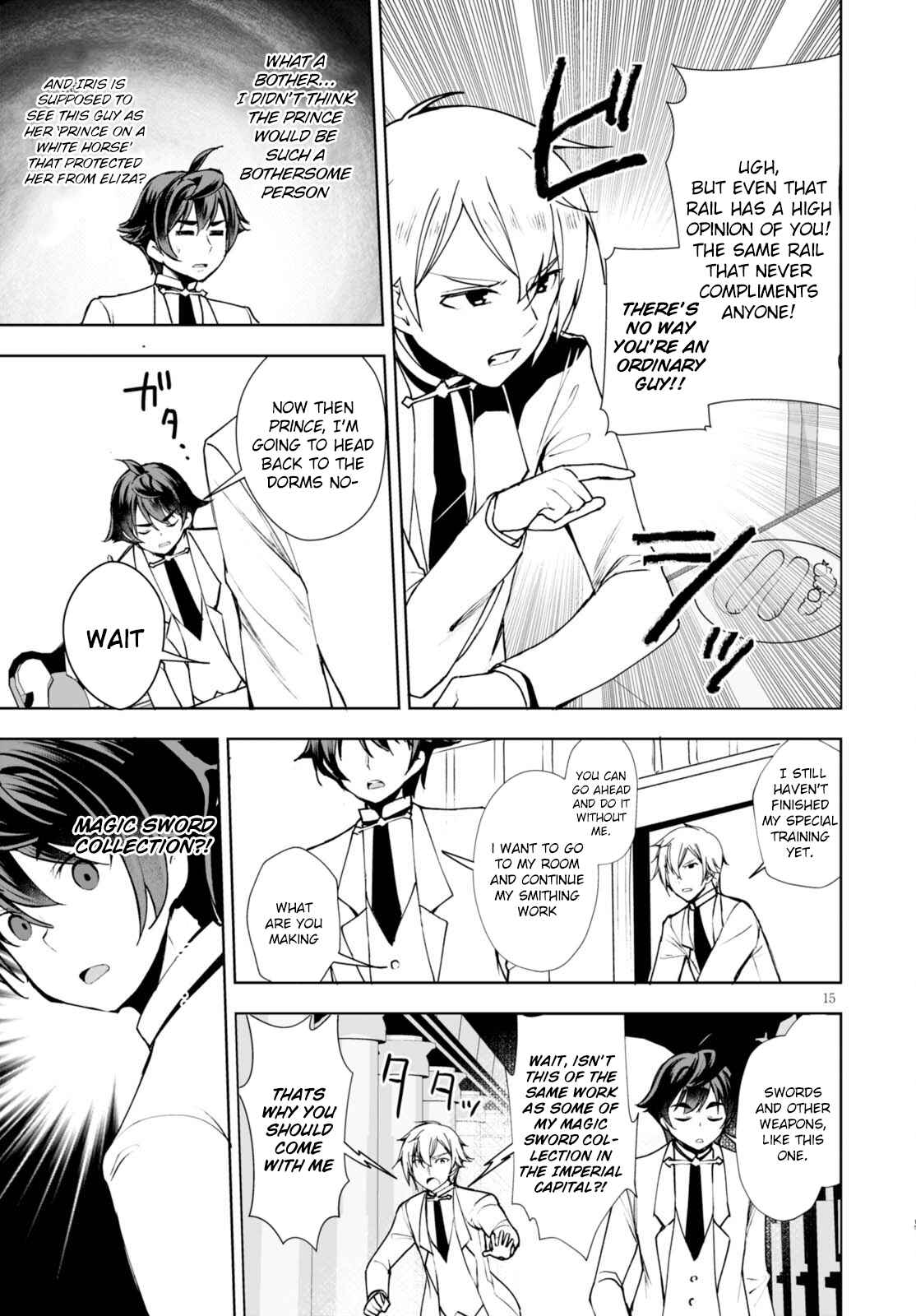 Page 16 Chapter 8 Botsuraku Yotei Nanode, Kajishokunin wo Mezasu