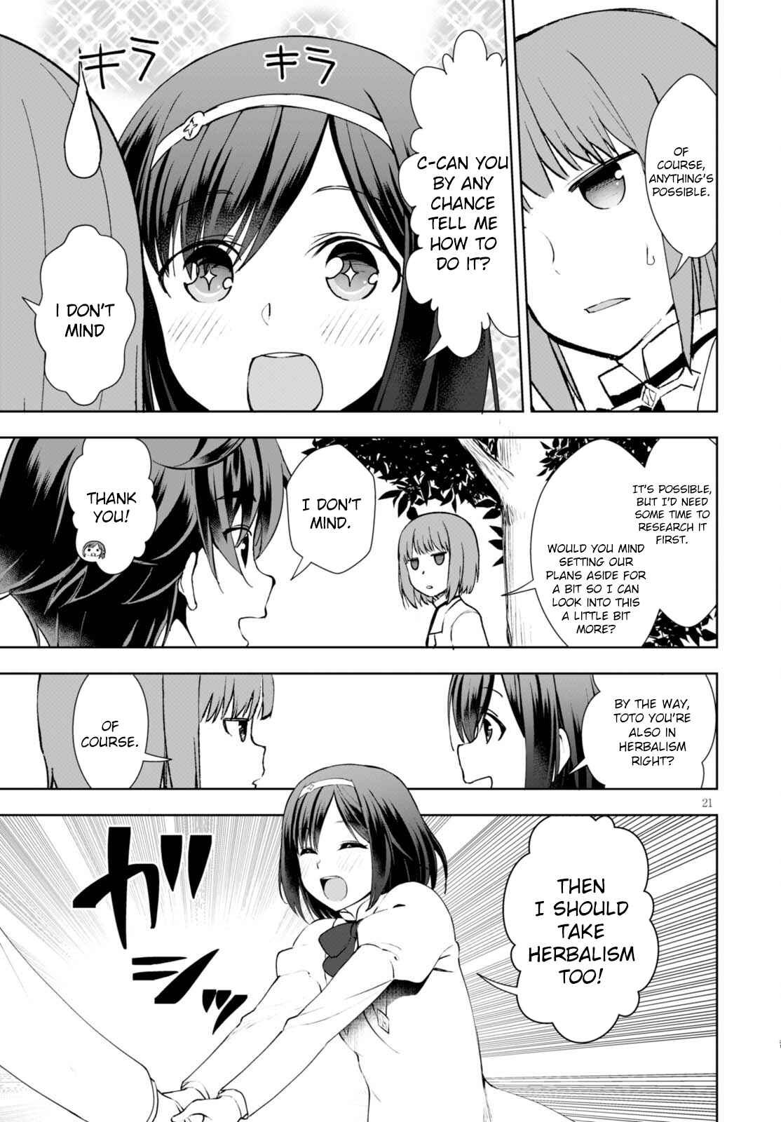 Page 22 Chapter 8 Botsuraku Yotei Nanode, Kajishokunin wo Mezasu